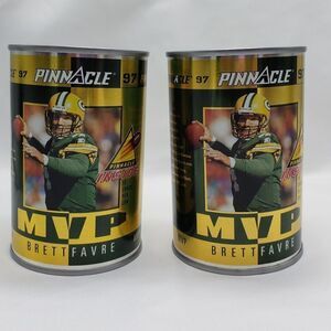 🔺️NIB Vintage Brett Favre 1997 Can of Cards